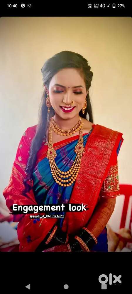 Beauty parlour and makeup artist.