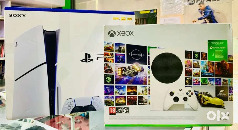 Xbox series s PS5 available for sale with games