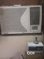 1) 1.5ton voltas window AC with stabilizer 2)aquaguard water purifier