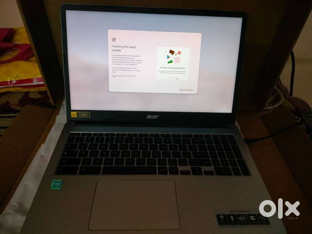 Acer Chromebook, Intel Celeron N4500, 8GB RAM, 128GB Storage, Full HD,