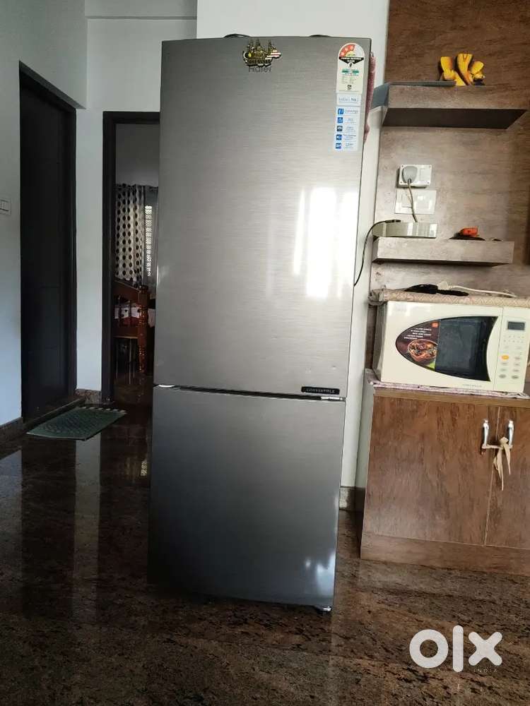 Haier double door fridge from used to ready to use
