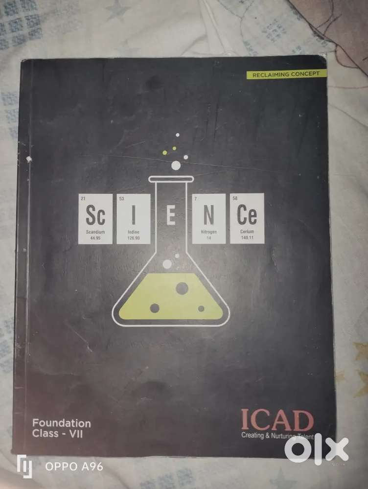 Good condition Class 7th ICAD Foundation Guide book under ₹360