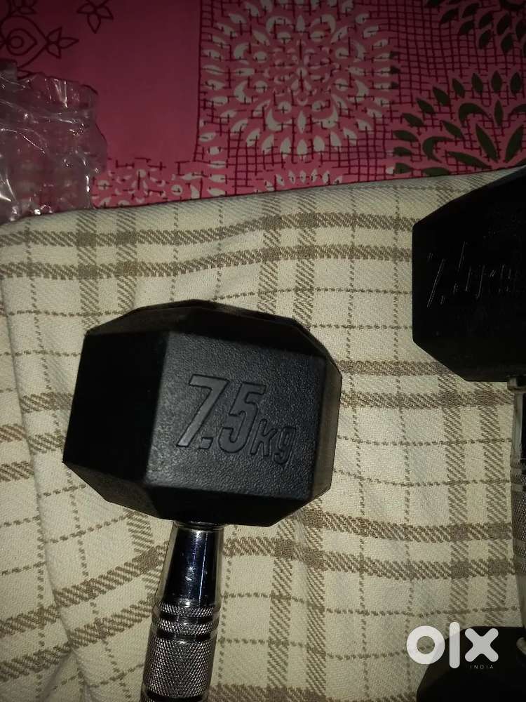 Steel dumble 7.5kg