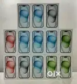 Iphone 15 128gb,256gb new box pack indian