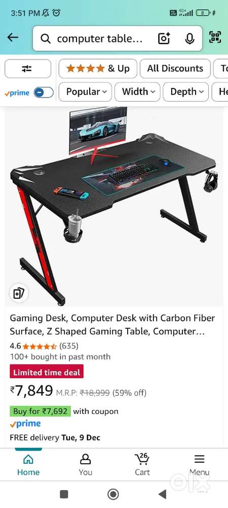 Brand new computer table