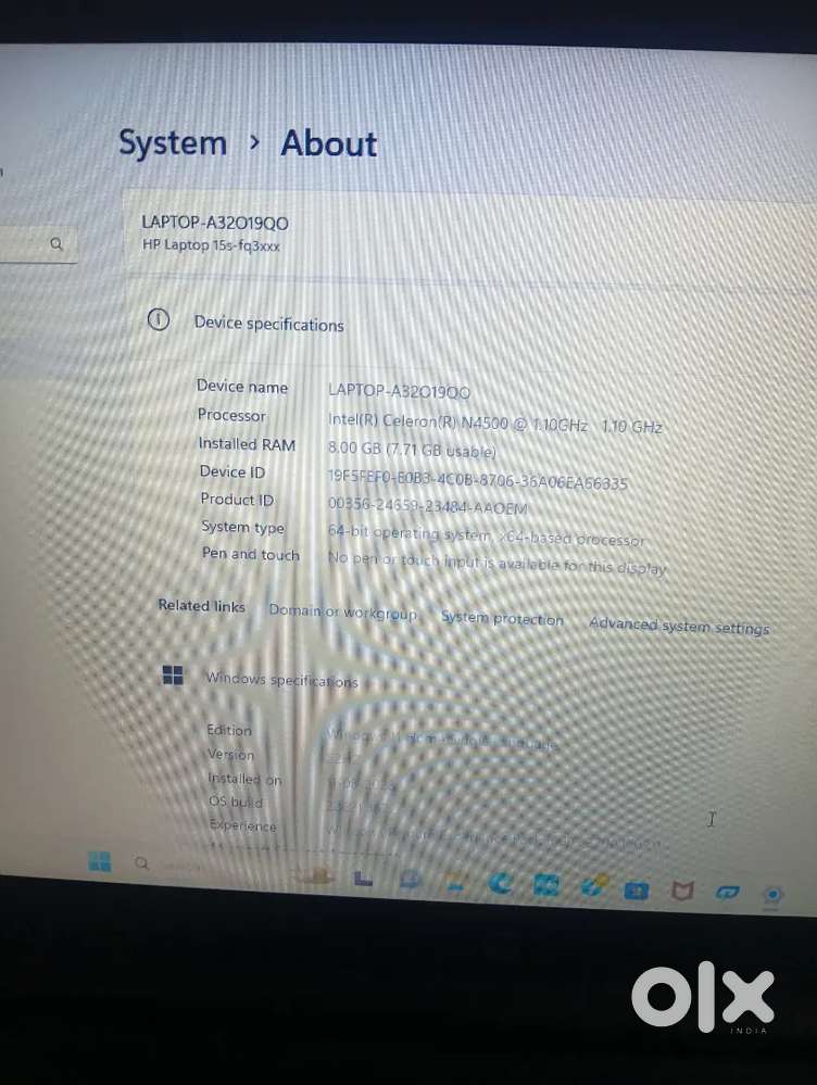 Laptop new condition