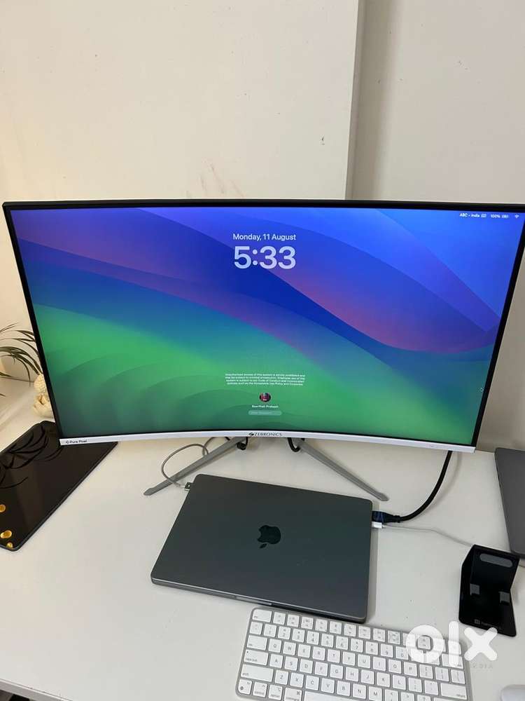 Zebronics curved screen 32 inch monitor for sale