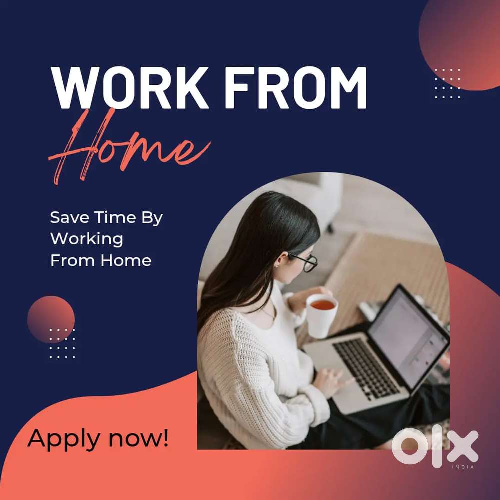 Work from Home for 10th Pass & Above   Student,  Housewife, Job person