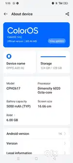 Oppo A59 5 g