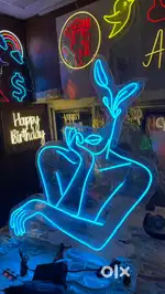 Aesthetic neon sign