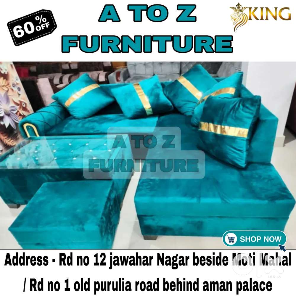 A TO Z FURNITURE WHOLESALE SHOWROOM MODERN TYPE SOFA SET