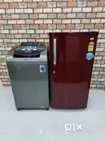 &38#8190 litres lg fridge and Whirlpool Machine @15499 in combo.