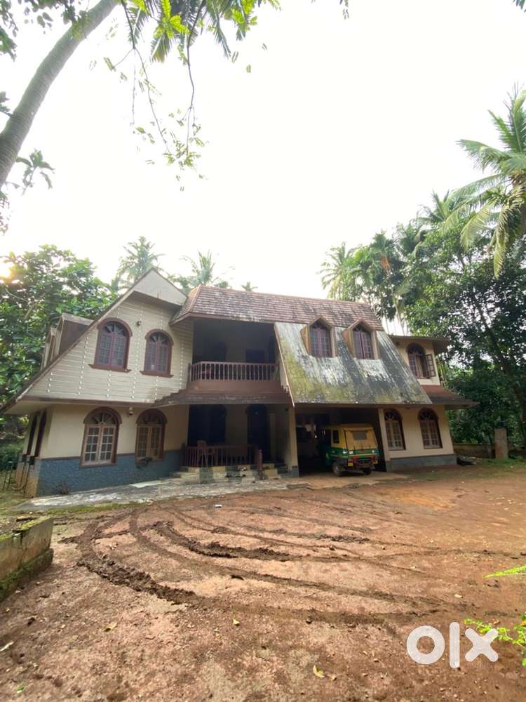 Plot with two floor house