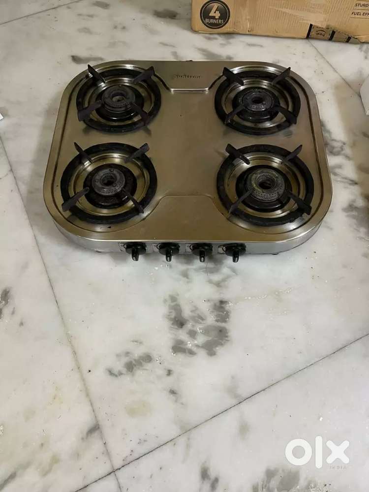 Sunflame gas chuhla 4 burner