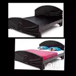 New 5*6 queen wooden double cot 7500 free delivery