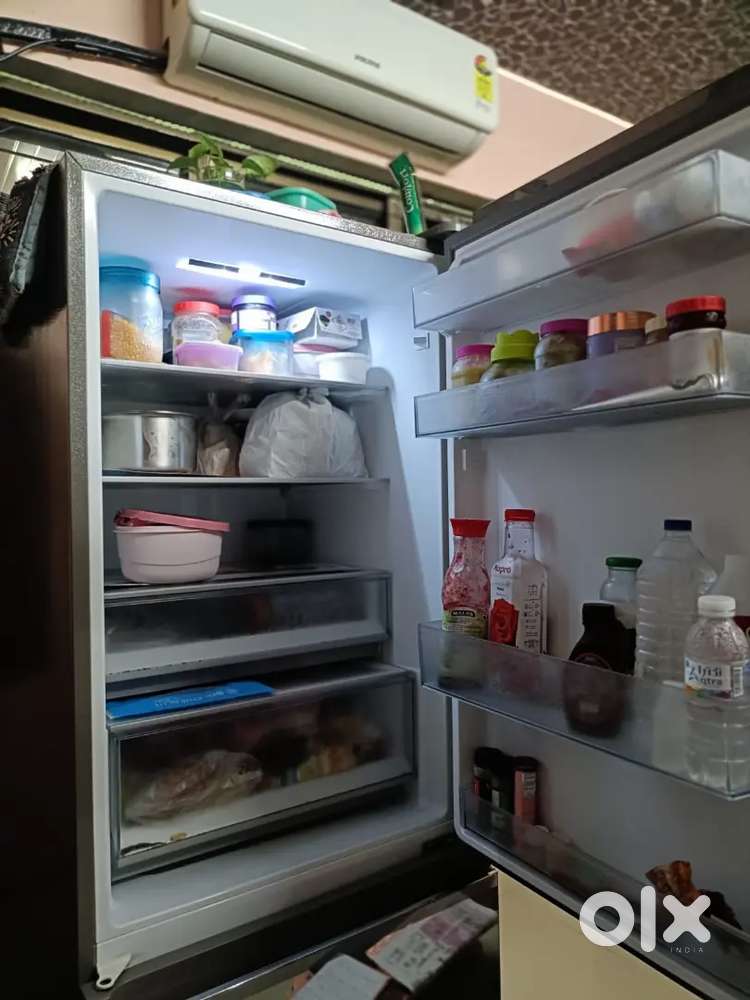 Haier double door fridge