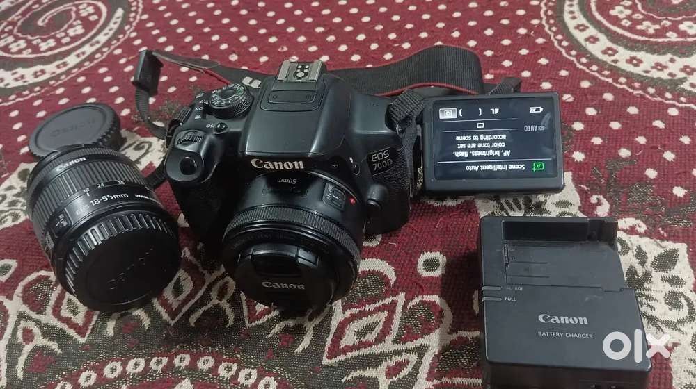 Canon 700d With Dual lens Brand New condition for sale
