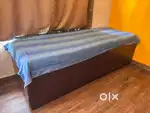  Space-Saving Bed with Hidden Storage—Convertible Single/Double!