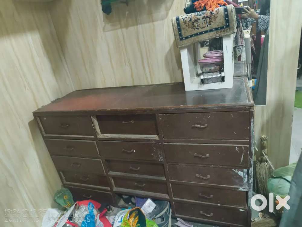 Wooden counter table