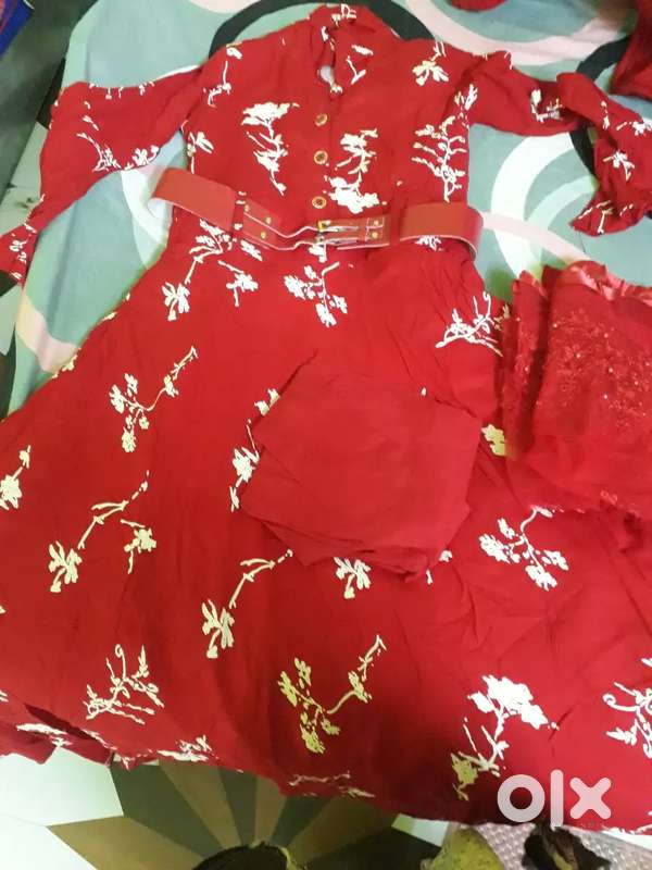 Red Long frock