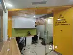 1 cabin 7 workstation on rent fully furnished office space