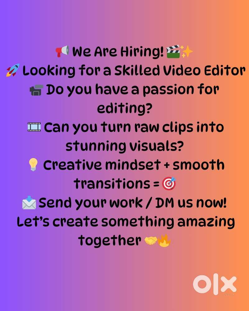 Skilled Video Editor