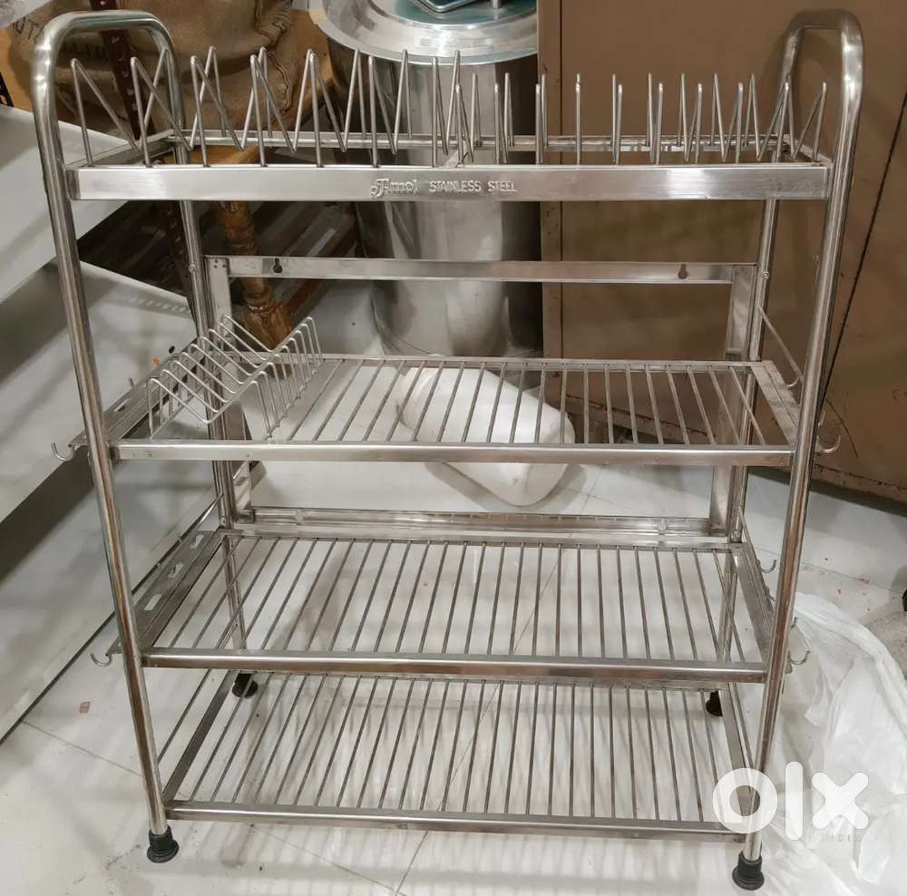 Brand new stainless steel kitchen rack
