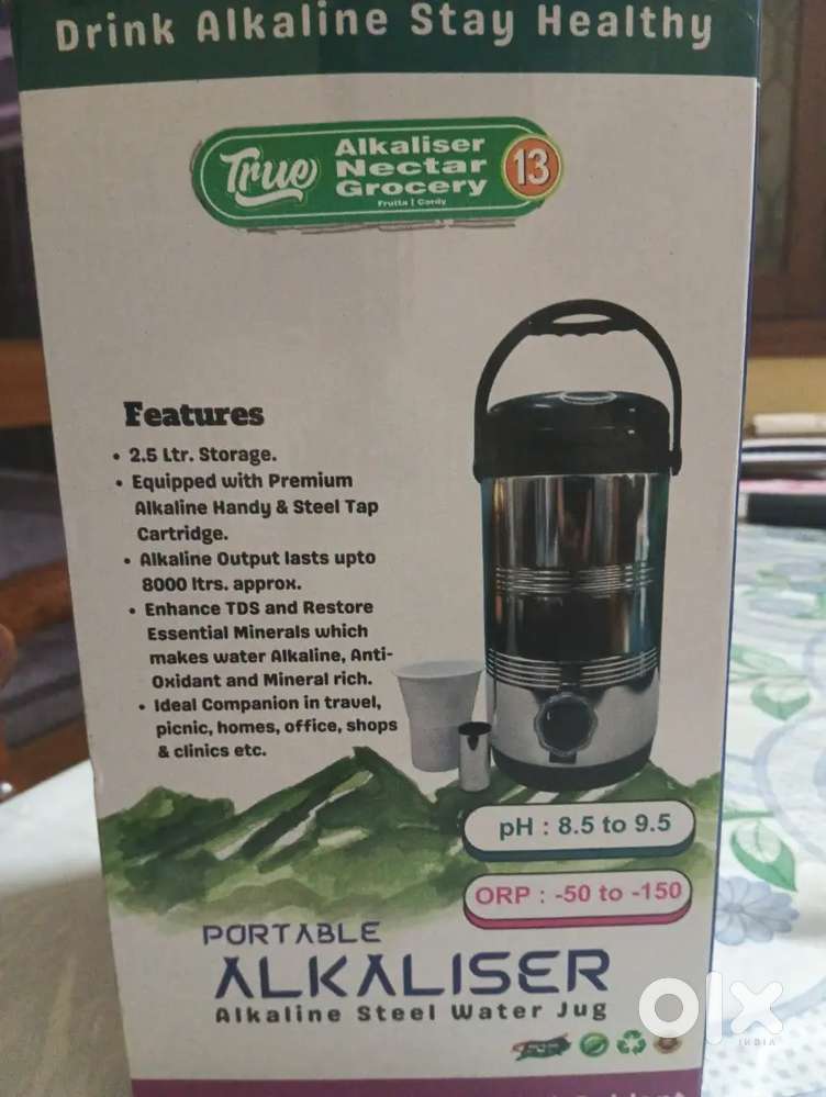 Portable Water Alkaliser