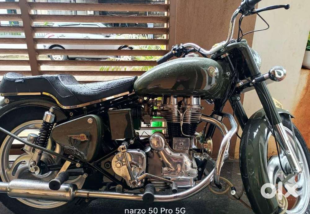 Its Old Model with Side cart which can be fitted as it is mentioned RC