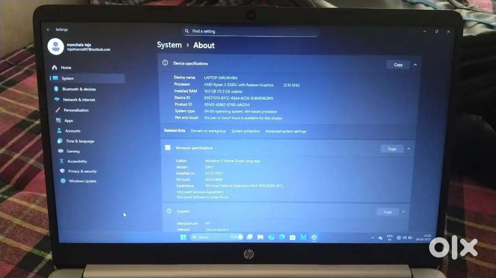 Hp laptop windows 11