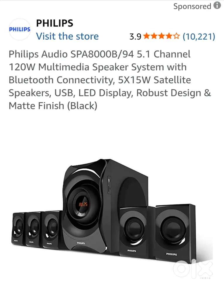 Home theatre.(Philips)5.1