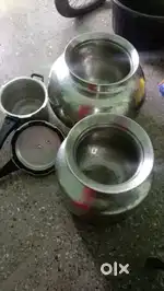 3ltr cooker and 2 bindelu
