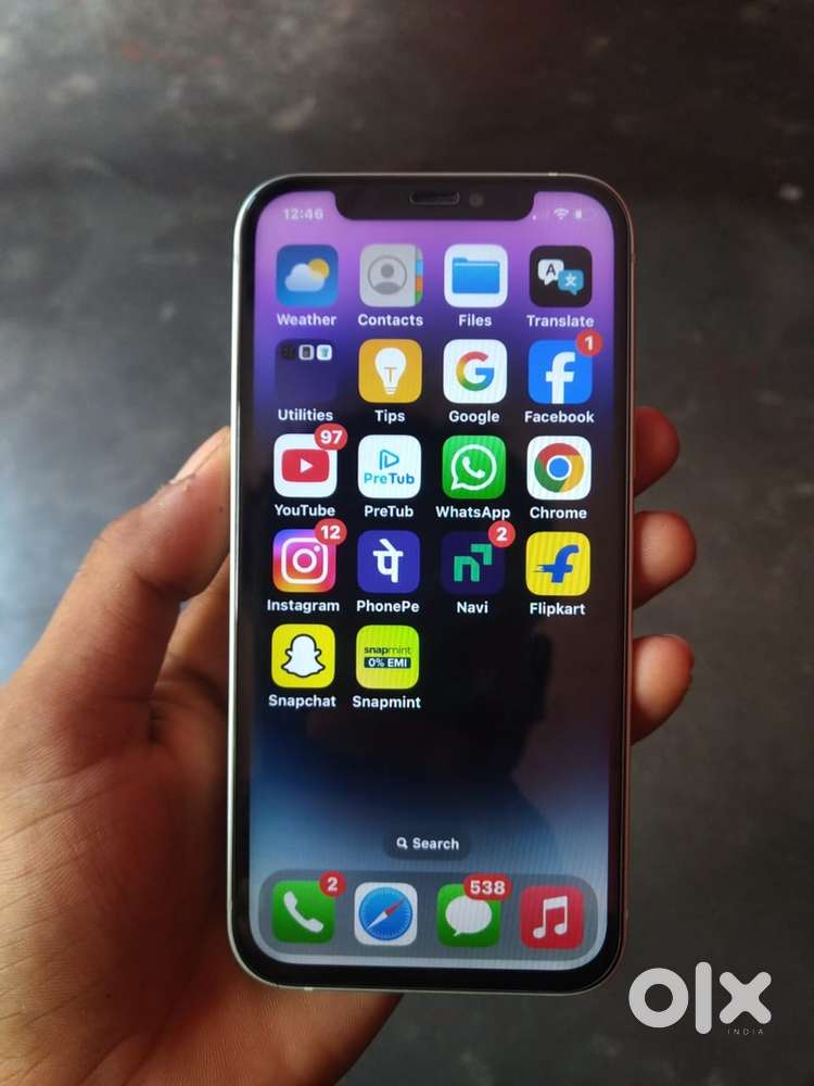 Iphone 12 exchange avalable good condition 64 gb 5 g phone