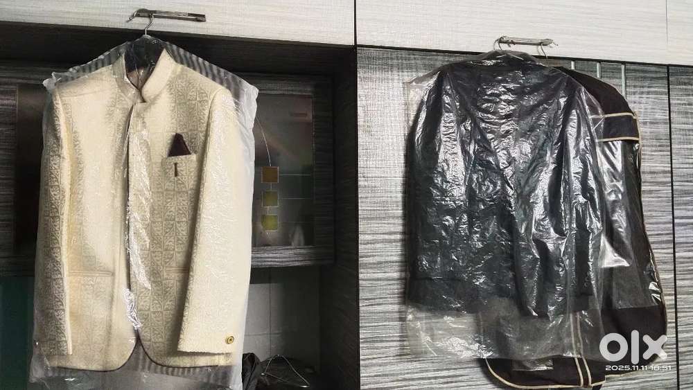 Men's Blazers, sherwani, white red