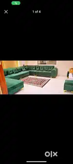 Lounger model L shape sofa unique look