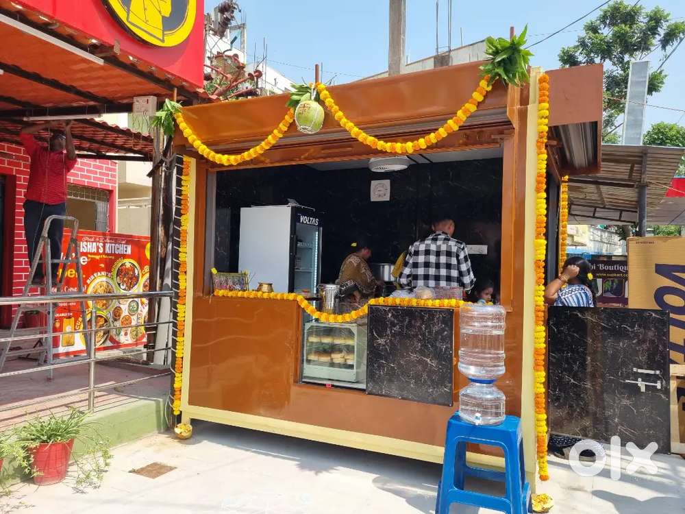 Container shop for sale with all equipments