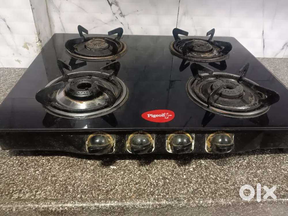 Gas stove 4 burners pigeon