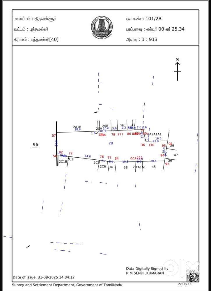 Land suitable for investors and realtors