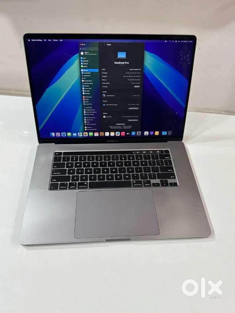 Apple Macbook pro 16 touch bar