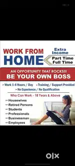 Job details, income, hours ,guidance provider