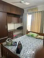 3 bhk with 3 balcony semi furnished on prime location