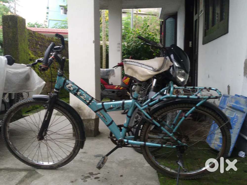 hero buzz bicycle top model 24 inch old is gold bro price is just 4000