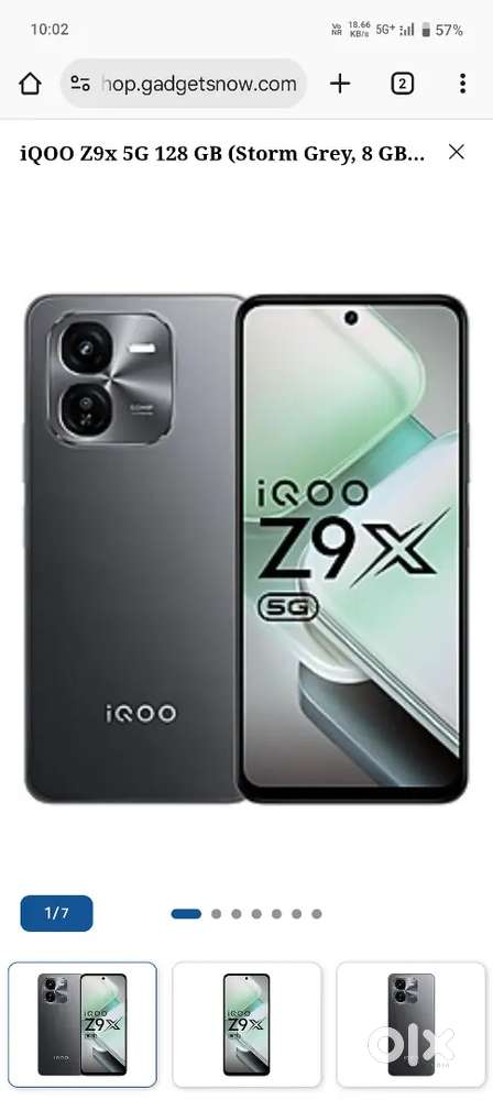 IQ Z9X 5G EXCELLENT CONDITION NO DAMAGE. Price 10000