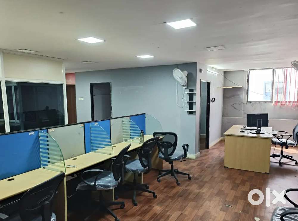 10workstation commercial small office space rent in Madhapur