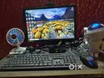 AOC Monitor With Cpu Keyboard and Mouse..