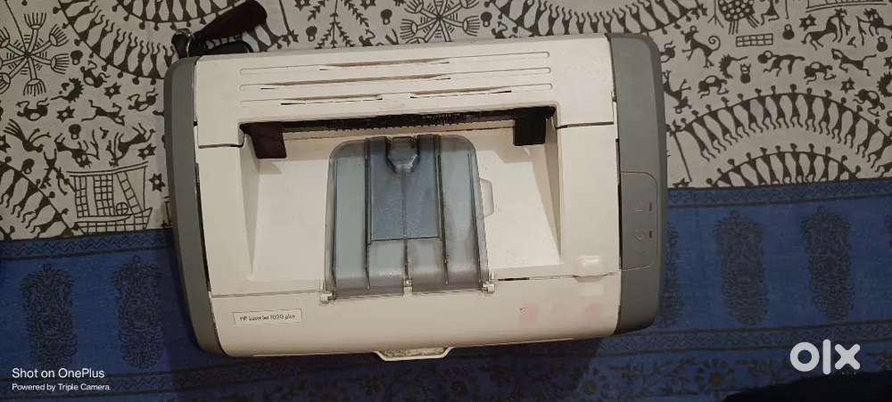 HP laser jet 1020 plus black and white print