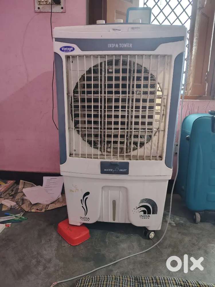 Cooler, celling fan, gass cylinder