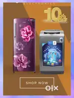 Home Appliances RefurbishedWashing Machine & Fridge Special Offer