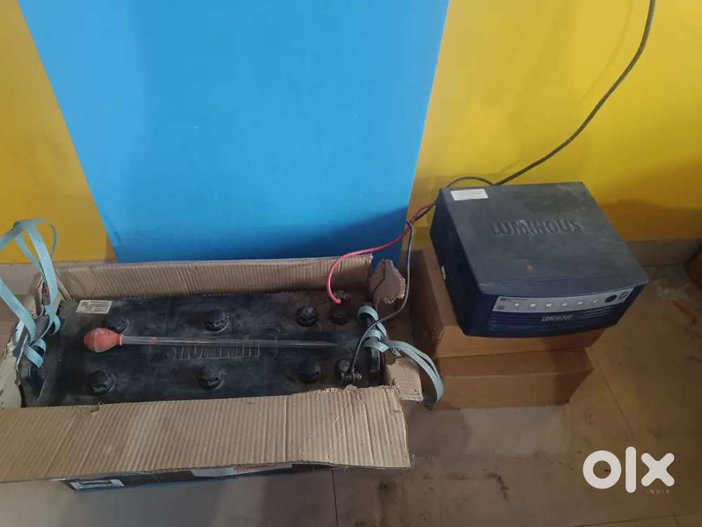 Luminous inverter with Battery 135AH