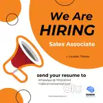 Hiring Finance Sales Associate – Malayalam & English –